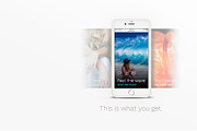 iPhone™ Mockup with Slide Screen, an iPhone Mockup by eppearance (Thumbnail 2 of 4)