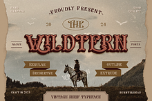 The Wildtern Typeface