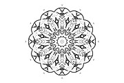 Modern Black and White Mandala Pack, a Decorative Illustration by NJ Himel (Thumbnail 99 of 101)