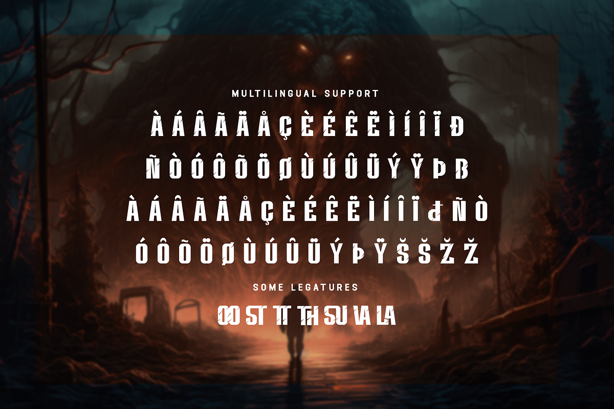 Surviva - Bold Display Font, a Sans Serif Font by overlaytemplates (Photo 5 of 5)