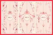 Decorative Vector Ornaments Bundle, a Decorative Illustration by digiful (Thumbnail 2 of 9)