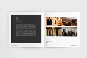 Square Brochure Portfolio / Catalog