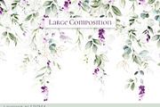 Watercolor Lavender Wedding flowers, a Decorative Illustration by Lisima (Thumbnail 8 of 10)