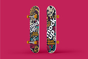 Skateboard Mockup Set, a Product Mockup by Deeplab (Thumbnail 7 of 17)