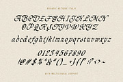 Organic Antique - Blackletter Fonts, a Blackletter Font by Sarid Ezra (Thumbnail 8 of 10)