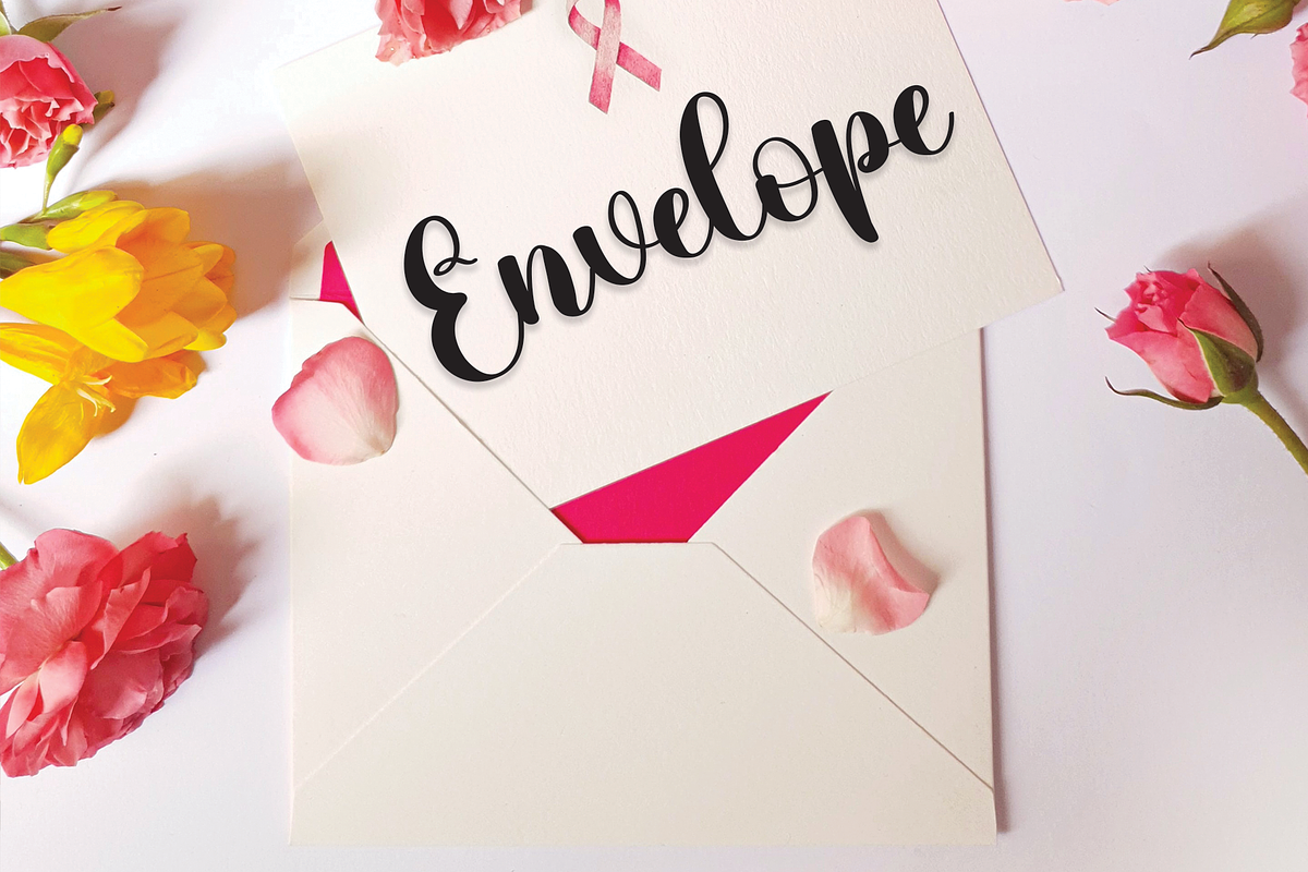 October | Script Font, a Script Font by Scratchones (Photo 4 of 8)