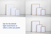Minimal Frame Poster - Mockup Bundle, a Product Mockup by Studio MVDM (Thumbnail 4 of 8)