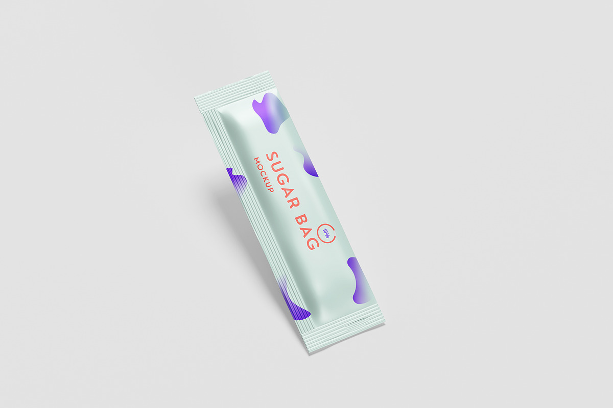 Sugar Bag Mockup, a Packaging Mockup by swsi-studio (Photo 3 of 6)