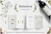 Botanica - Wedding Suite [print], an Invitation Template by Europe.graphics (Thumbnail 1 of 6)