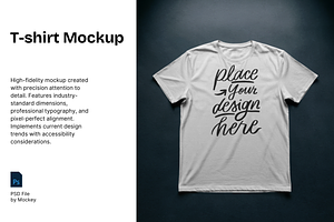 Men’s T-Shirt Mockup PSD, a Shirt Mockup by mockeyai