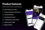 OneBet - Sports Bets UI Kit App, an UI Kit Template by sythongnguyen777 (Thumbnail 2 of 7)