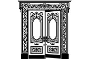 Luxury Ornamental Gate Designs, a Decorative Illustration by Designer_Momina (Thumbnail 4 of 11)
