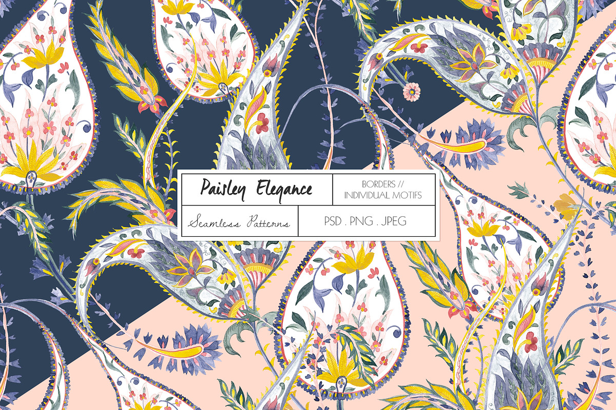 Paisley Elegance, a Pattern Graphic by TSTUDIO (Photo 10 of 12)