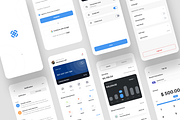 Coin - E-Wallet App UI Kit, an UI Kit Template by iDoodle Studio (Thumbnail 2 of 4)