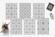 Patterns for coloring PDF,JPG vol-07, a Brochure Template by dnapslvsk (Thumbnail 2 of 6)