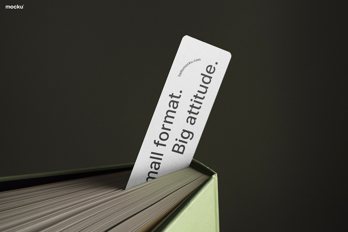 Bookmark Mockups Set, a Books & Magazine Mockup by Mocku (Photo 8 of 15)