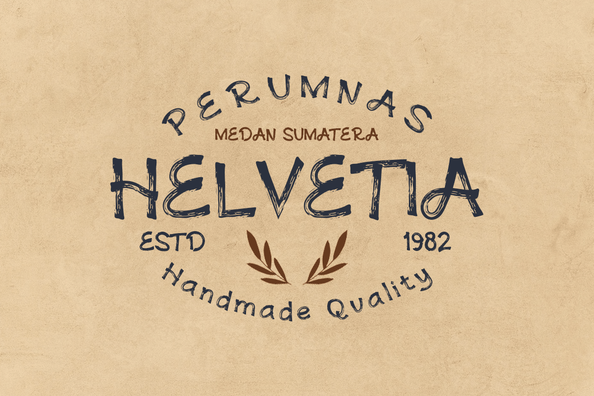 Andovine - Handbrush Typeface preview 2