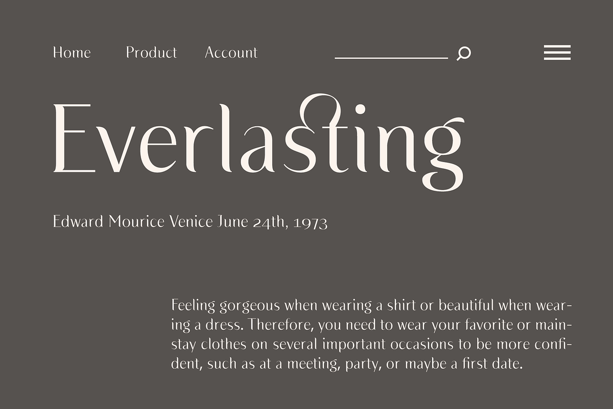 Florania; Elegant Font, a Sans Serif Font by Eko Bimantara (Photo 11 of 13)