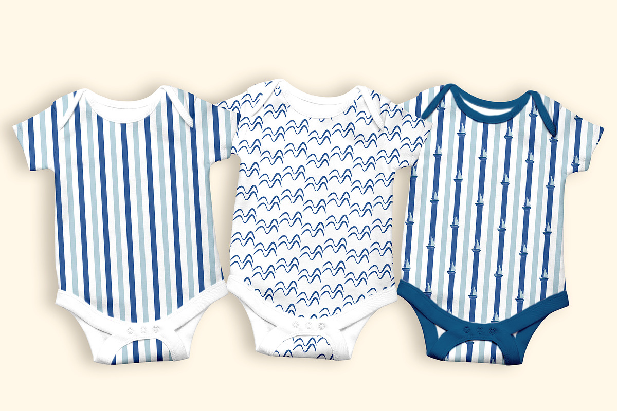 Scandinavian Kids Seamless Patterns, a Pattern Graphic by Oksana Dovhopol Art (Photo 15 of 15)