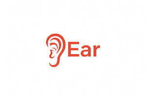 ed Ear Icon, a Branding & Logo Template by Logocreative