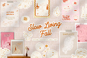 Slow Living. Fall posters collection, a Decorative Illustration by Mio Buono (Thumbnail 1 of 13)