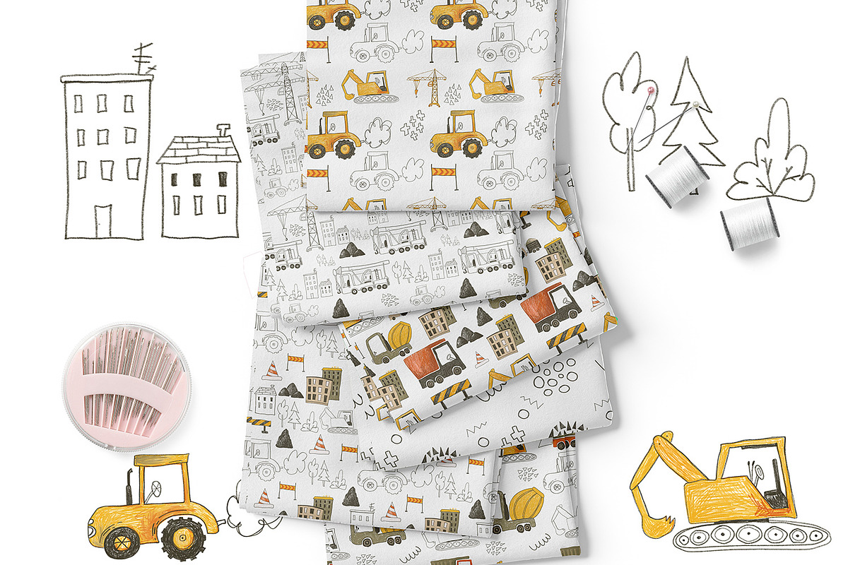 Cars. Cute collection for kids, an Object Illustration by annasokol_ (Photo 6 of 11)