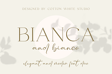 Bianca & Bianco Font Duo