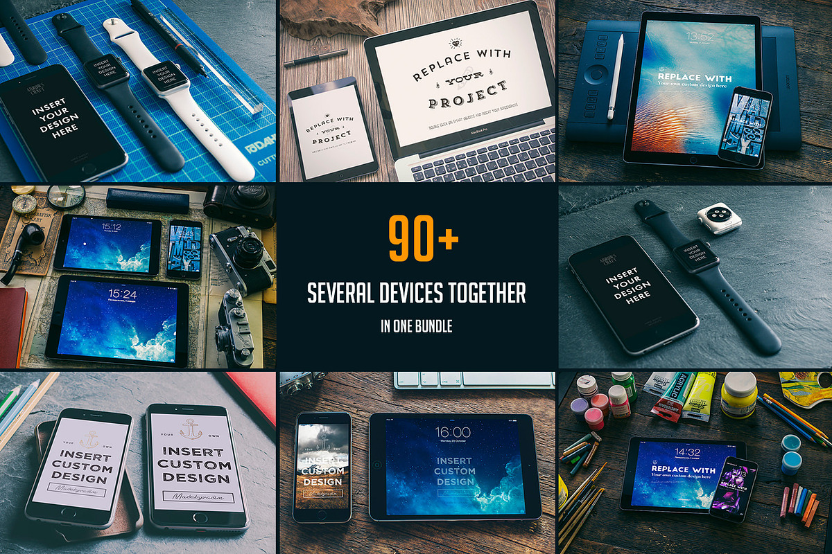 320 Apple Devices ULTIMA Bundle, an iPhone Mockup by Madebyvadim (Photo 6 of 6)