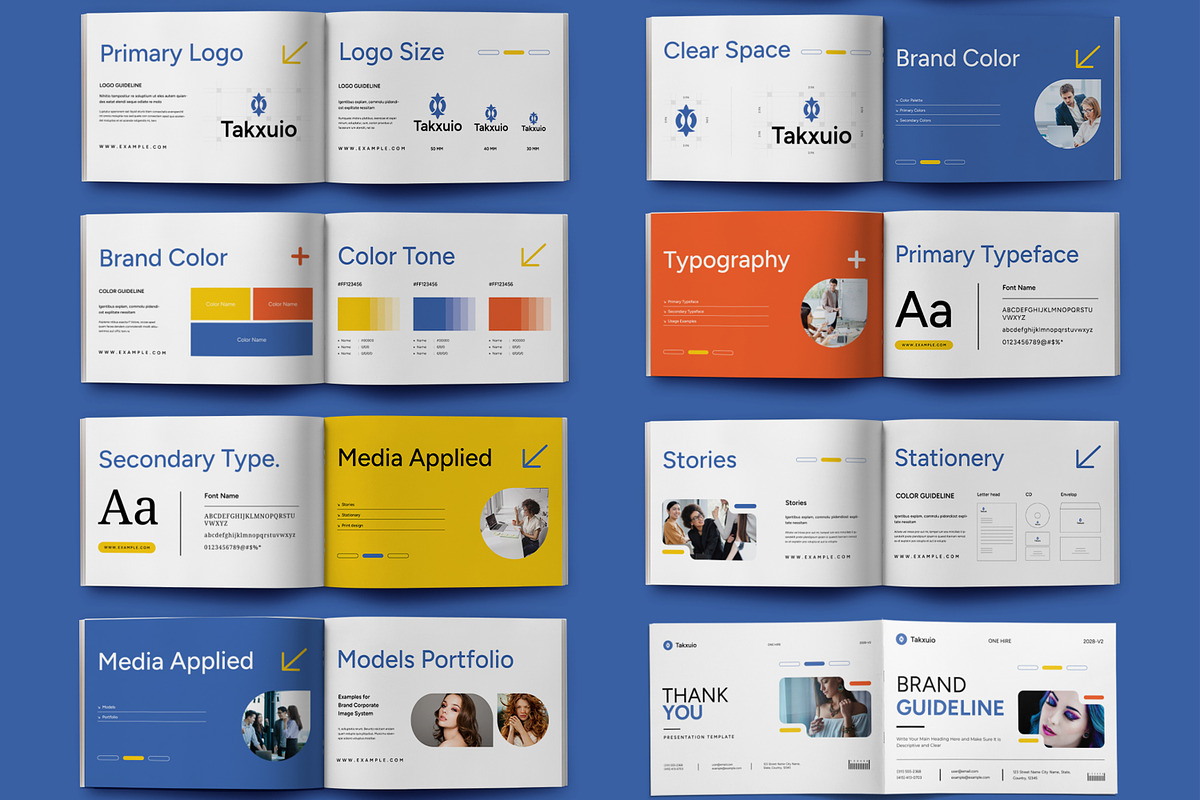 Brand Guideline Layout, a Brochure Template by ContestDesign (Photo 2 of 2)