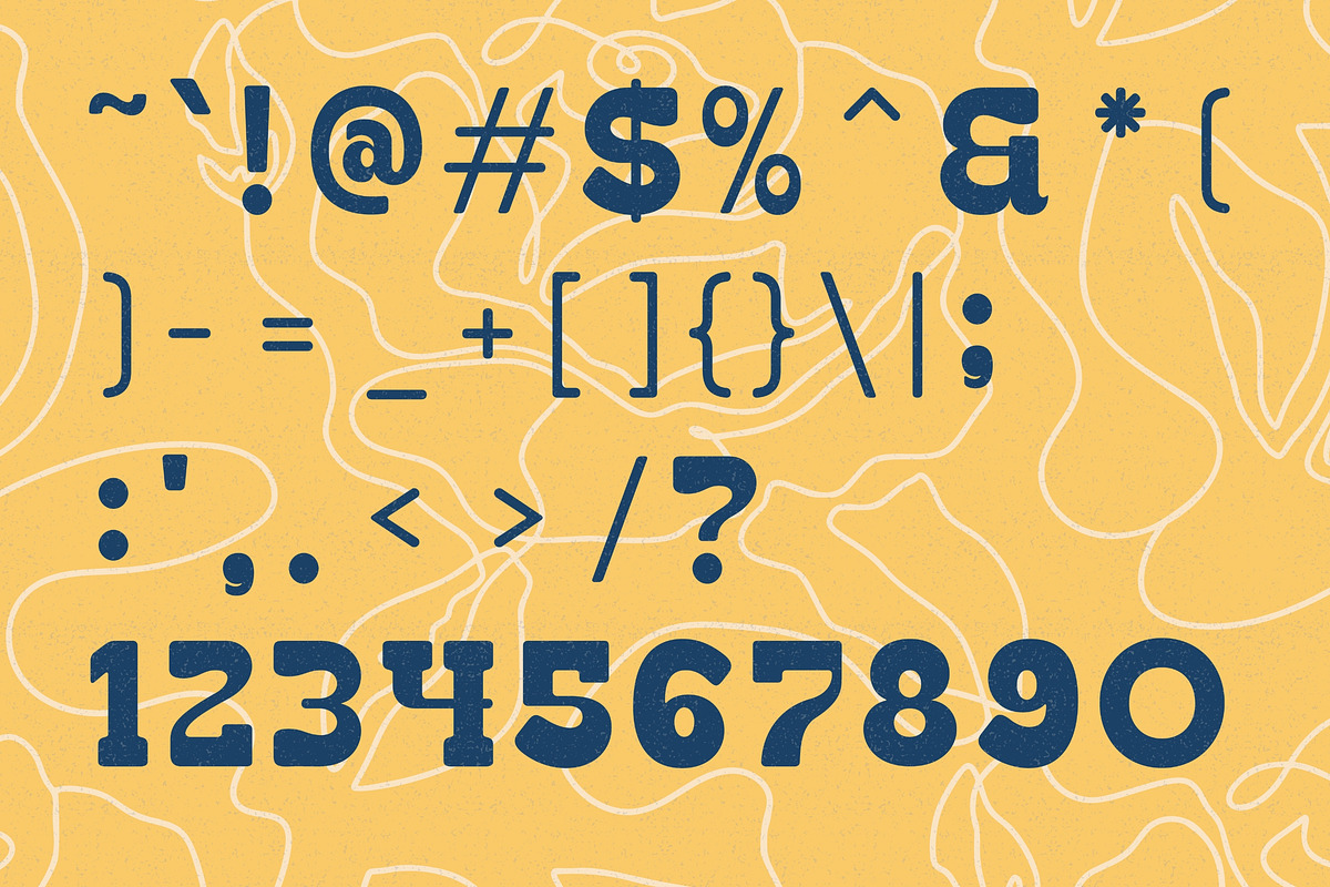 Jocked - Fun Retro Display Font, a Font by Glyphminds Studios (Photo 11 of 13)