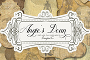 Angie's Dean, a Script Font by Danafont.co (Thumbnail 1 of 6)