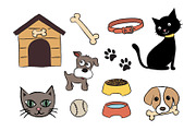 Pet Collection, an Animal Illustration by Go Rogue (Thumbnail 2 of 3)