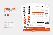Molvenix Construction - Invoice, a Stationery Template by Esensifiksi.studio (Thumbnail 1 of 3)
