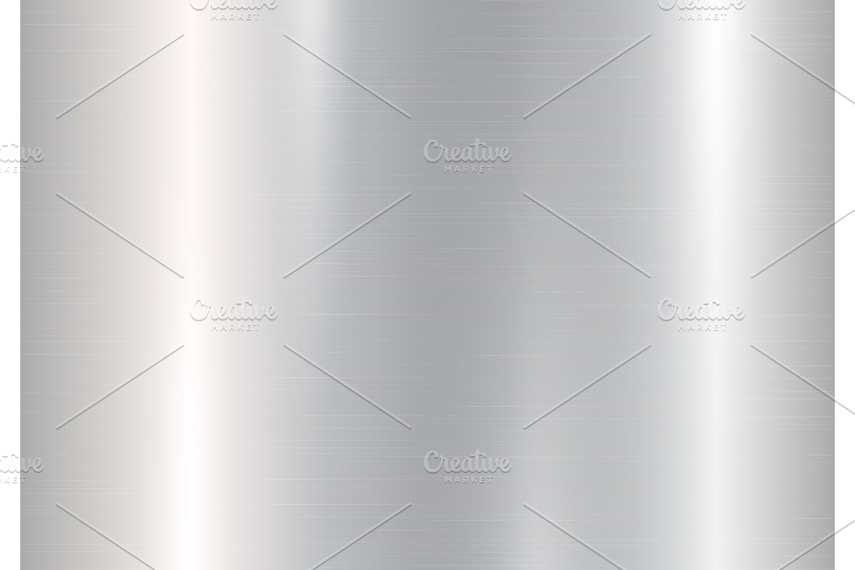 Gradient of silvery metal, a Technology Illustration by SvetlanaWSE