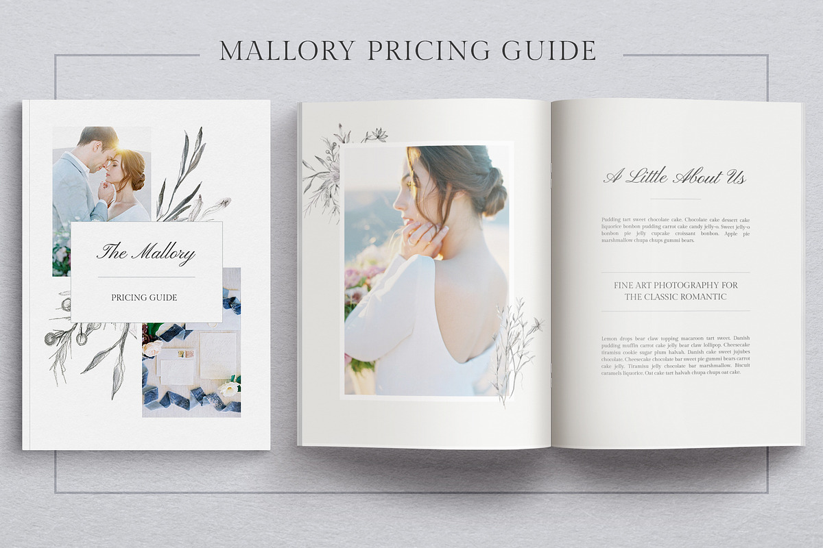 MalloryCANVA Pricing Guide, a Magazine Template by Gillian Sarah (Photo 6 of 12)