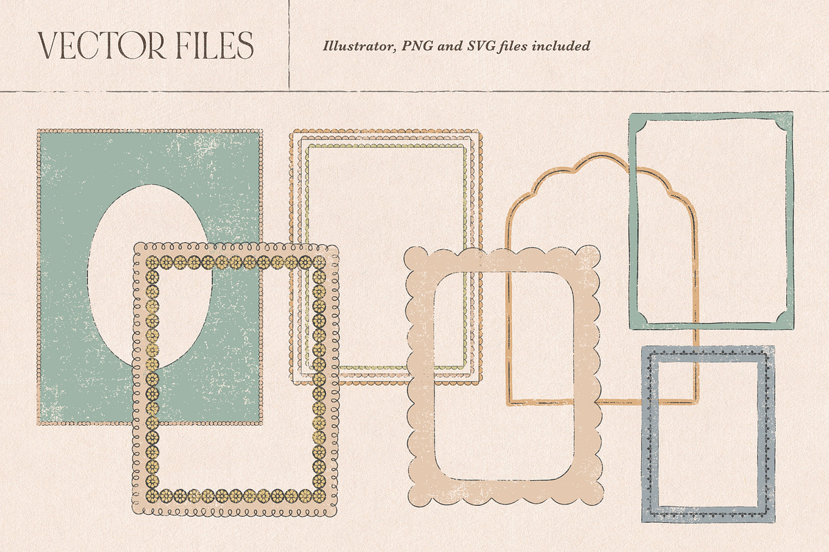 Paper Note—Vintage Frames, an Object Graphic by Basia Stryjecka (Photo 11 of 16)