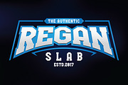 Regan Slab, a Slab Serif Font by TGIF.STD (Thumbnail 1 of 5)