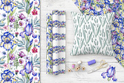Watercolor wildflowers set, an Illustration by Artmanata (Thumbnail 22 of 26)