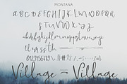 Montana, a Script Font by Creamy Script (Thumbnail 5 of 5)