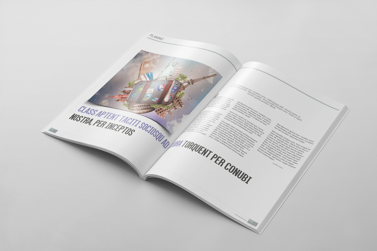 Magazine Template 55, a Magazine Template by pmvch (Photo 7 of 10)