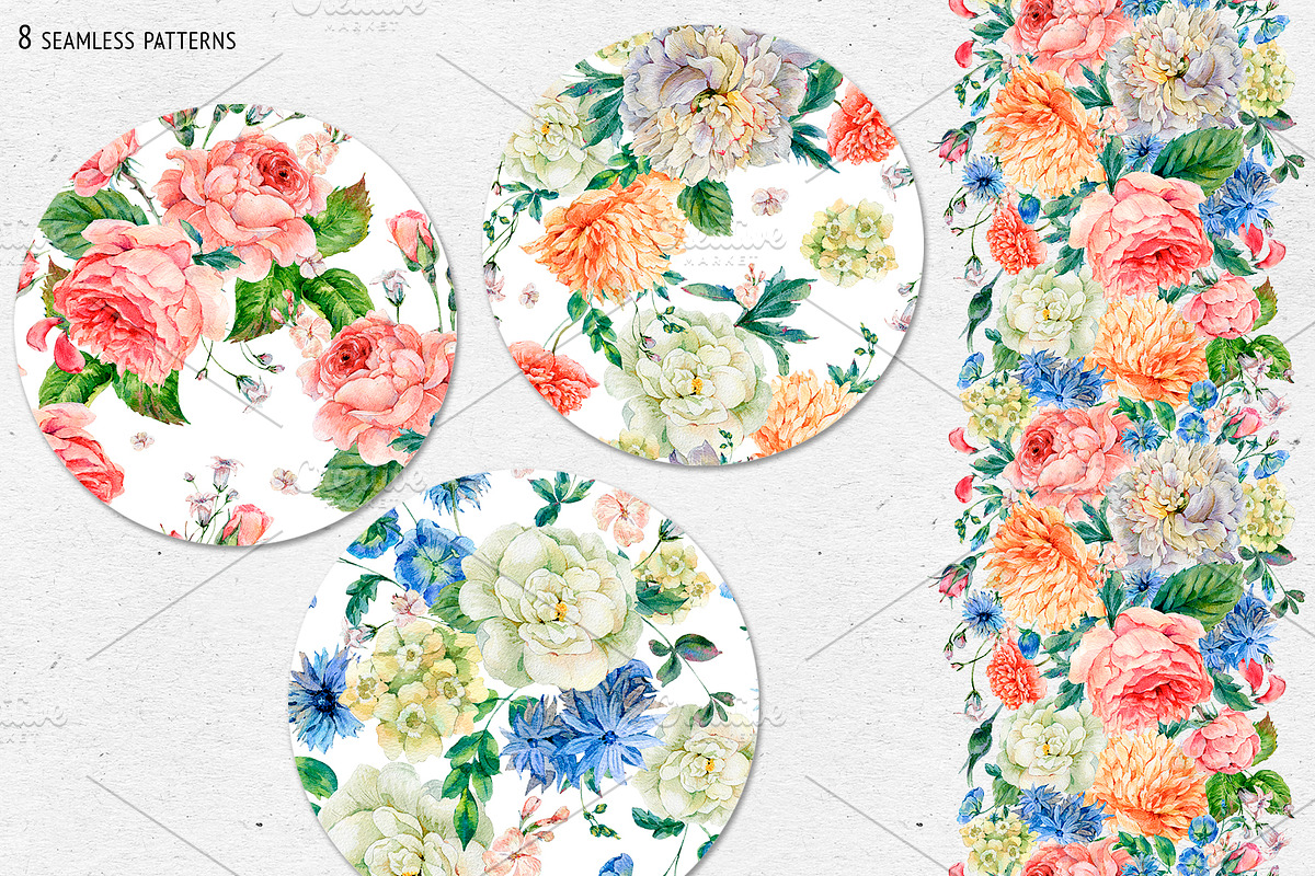 Drops of summer flowers., an Illustration by Depiano (Photo 7 of 10)