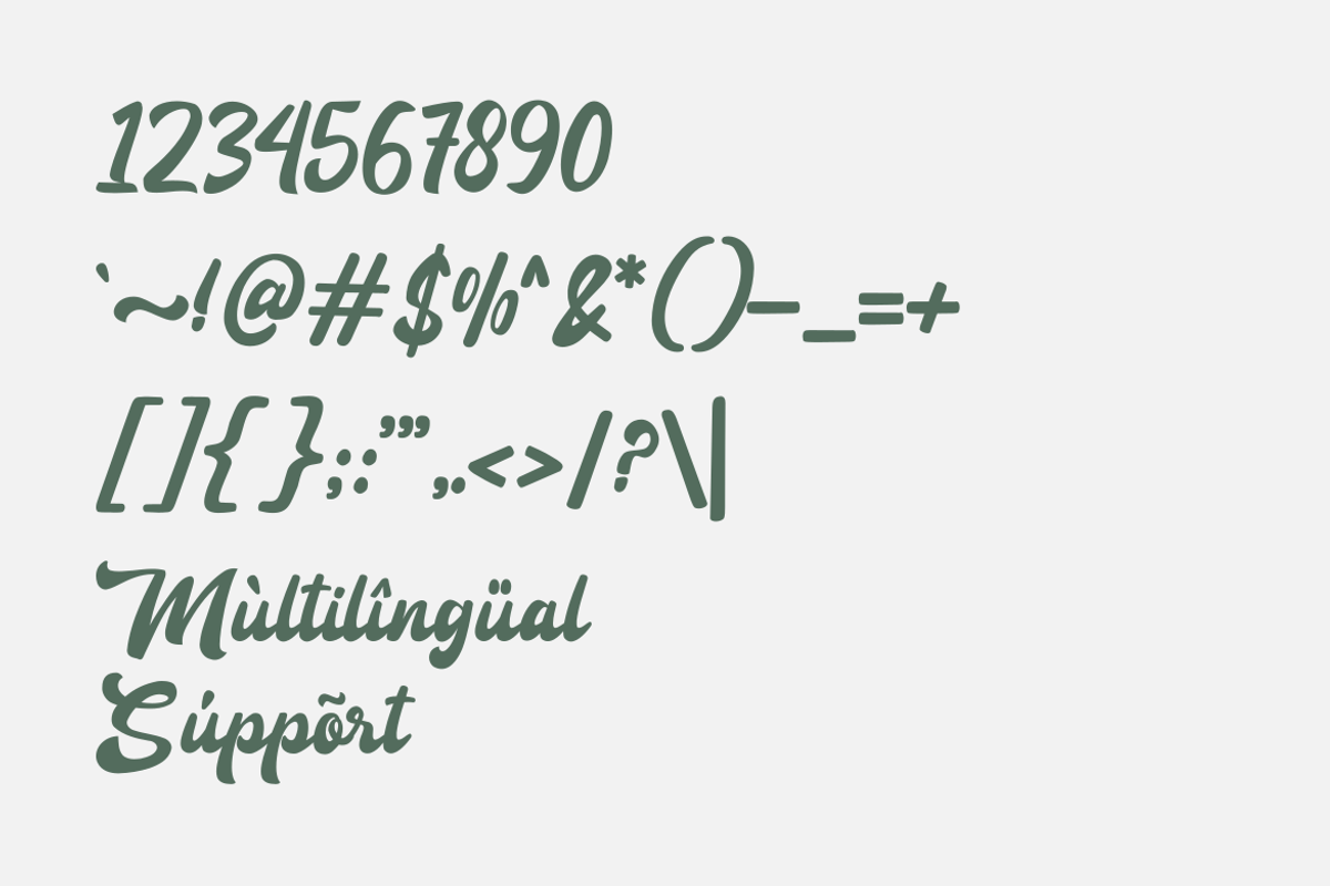 Anteng Jatisari - Script Font, a Handwritten Font by GFRcreative (Photo 6 of 9)