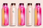 Five Metallic Bottles Set Mockup, a Household Mockup by Hubzway (Thumbnail 2 of 2)