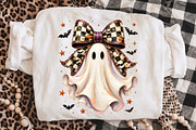 Halloween Bow Ghost Png,Checkerboard, an Object Illustration by Libby Wishes (Thumbnail 2 of 3)