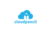 Cloud Pencil Logo Design, a Branding & Logo Template by yopie (Thumbnail 1 of 3)