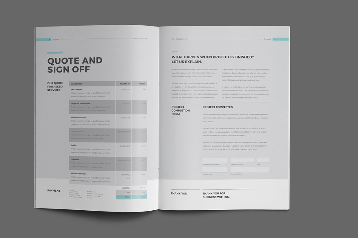 Company Brochure Pack, a Brochure Template by Egotype (Photo 14 of 33)