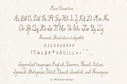 Whimsical Cozy Hand Written Font, a Handwritten Font by whiteheartdesign (Thumbnail 9 of 13)