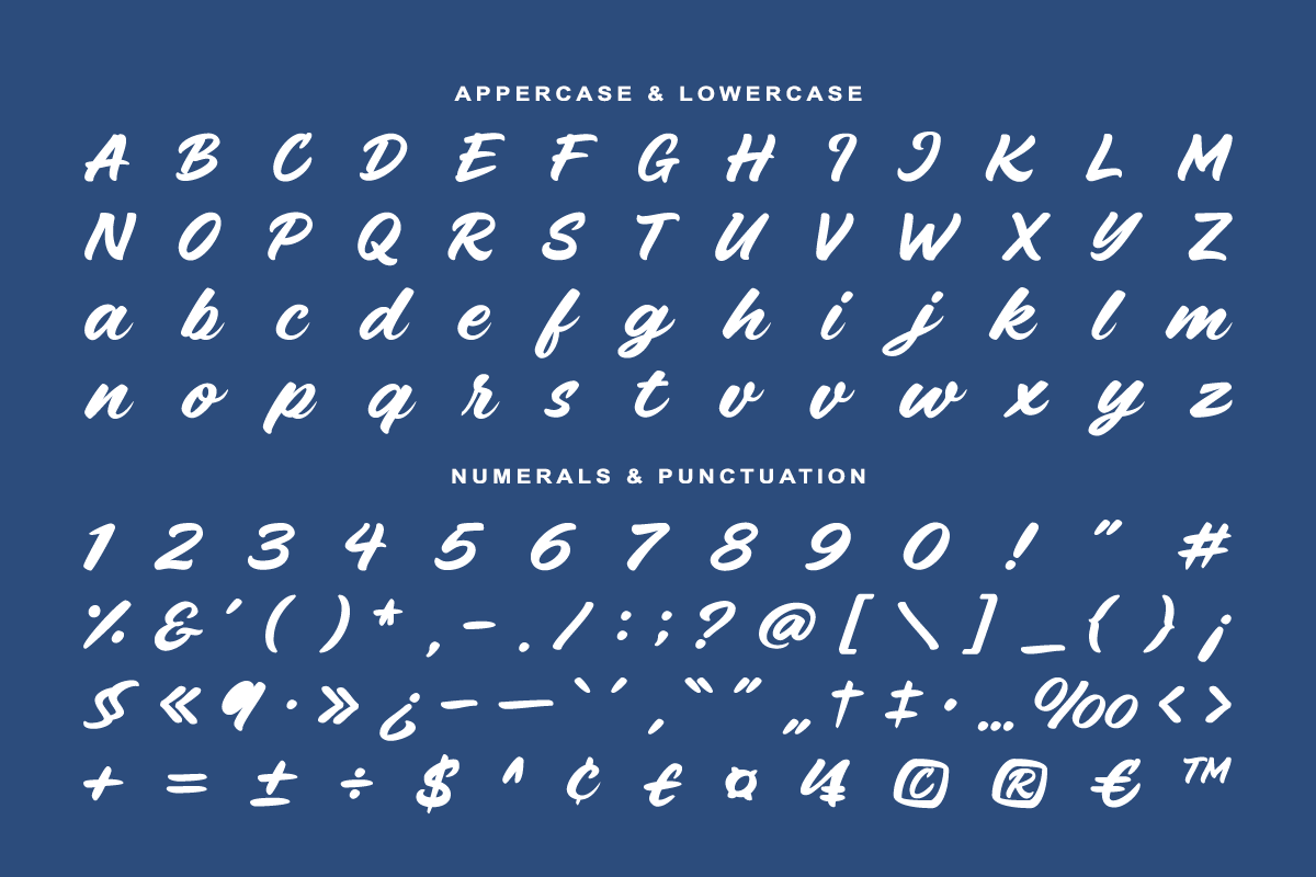 Jollira Ralenia Brush Script Font, a Script Font by Rasio Studio (Photo 3 of 10)