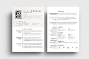 Resume  Design / CV Template, a Resume Template by Runner Design (Thumbnail 4 of 7)