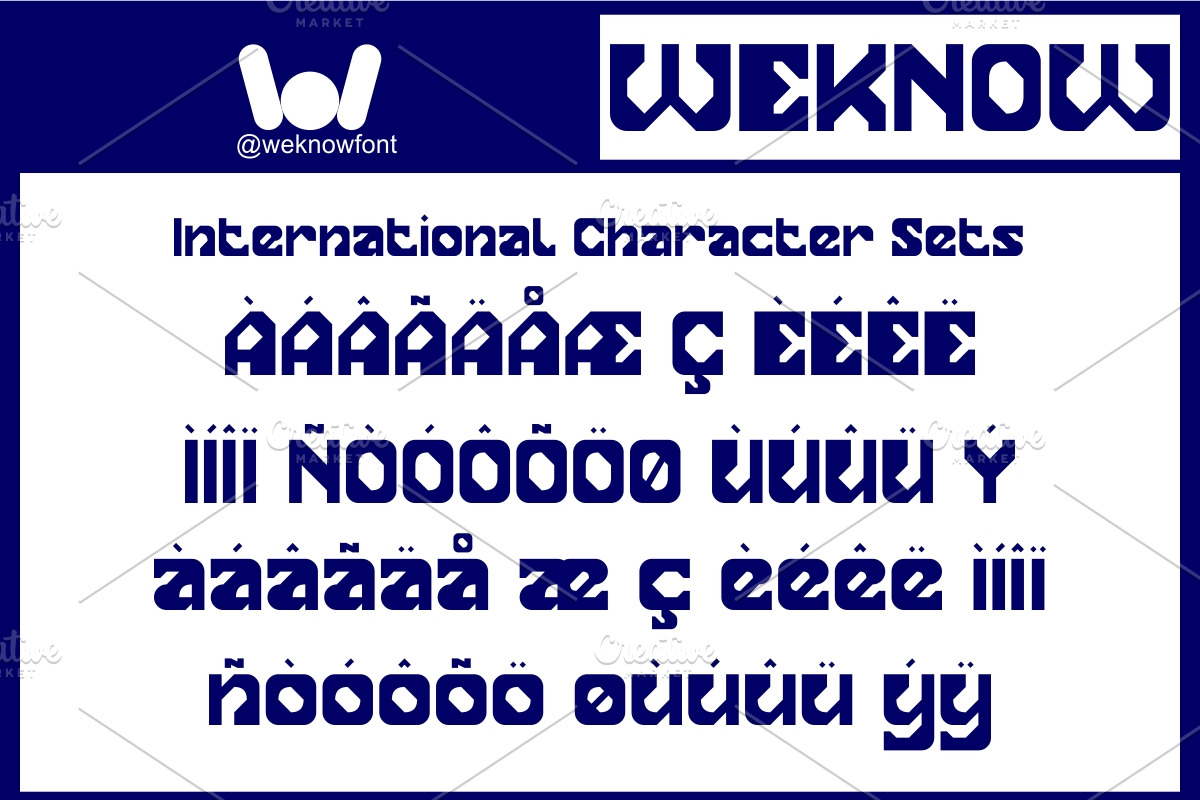 Mnemonic Core font, a Font by weknow (Photo 8 of 8)